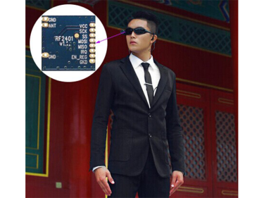 Qual m&oacute;dulo sem fio os &oacute;culos Hunter usam