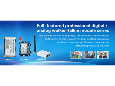 A diferen&ccedil;a entre a banda UHF e VHF do m&oacute;dulo walkie talkie