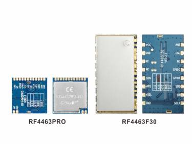 Diferen&ccedil;a entre o m&oacute;dulo RF Si4463 RF4463Pro e RF4463F30