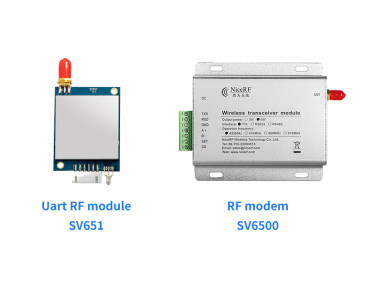 Diferen&ccedil;as entre o m&oacute;dulo UART RF e o modem RF