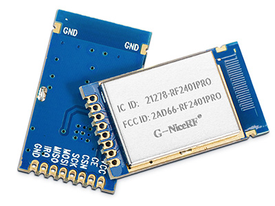 Módulo transmissor e receptor de 2,4 GHz RF2401PRO