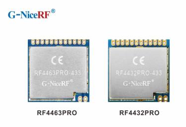 Diferen&ccedil;a entre o m&oacute;dulo RF RF4463Pro e RF4432Pro