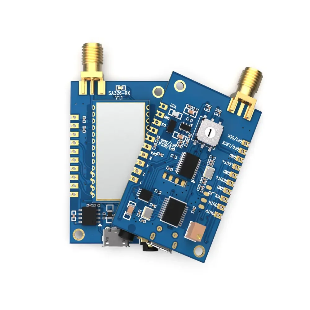 SA326: M&oacute;dulo de &aacute;udio sem fio de baixa lat&ecirc;ncia e alta fidelidade