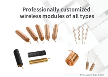 Selecionando uma antena de mola