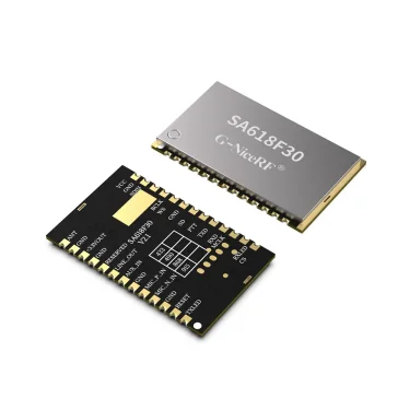 Apresentando nosso produto mais recente: M&oacute;dulo de transmiss&atilde;o de &aacute;udio sem fio de longo alcance Full-Duplex SA618F30 1W