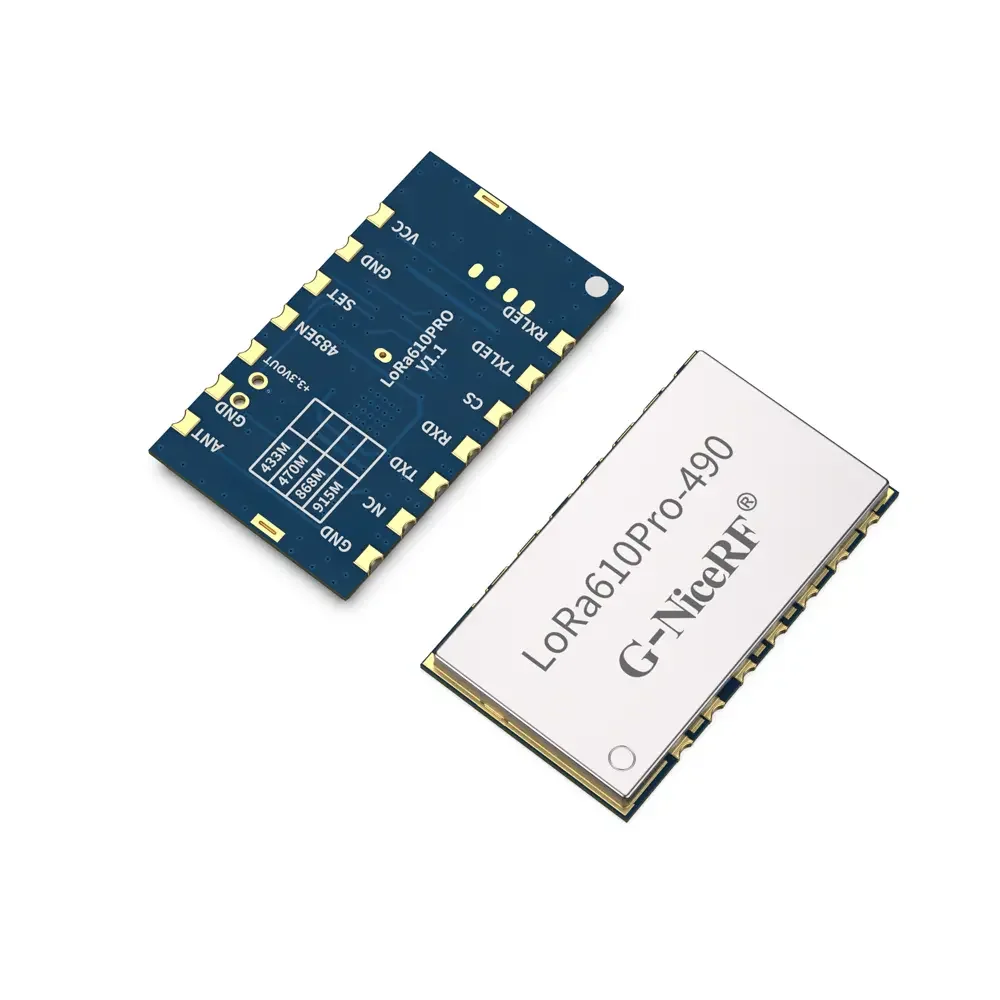 LoRa610Pro: Certifica&ccedil;&atilde;o KC/ANATEL M&oacute;dulo UART LoRa de 100mW incorporado de tamanho pequeno com prote&ccedil;&atilde;o ESD