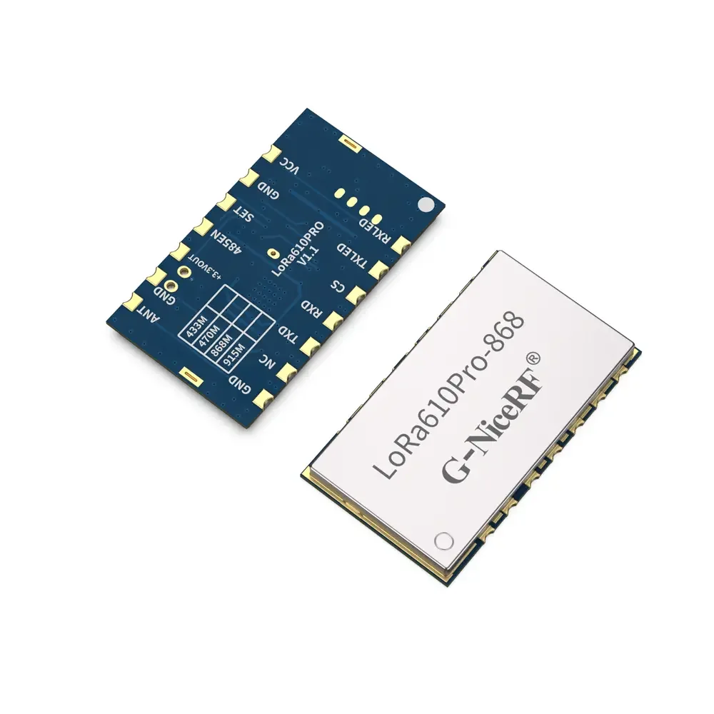 LoRa610Pro: Certifica&ccedil;&atilde;o KC/ANATEL M&oacute;dulo UART LoRa de 100mW incorporado de tamanho pequeno com prote&ccedil;&atilde;o ESD