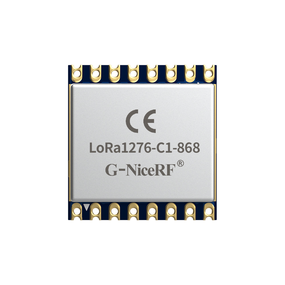 LoRa1276-C1-868: M&oacute;dulo LoRa SX1276 868 MHz 100 mW com certifica&ccedil;&atilde;o CE-RED e prote&ccedil;&atilde;o ESD