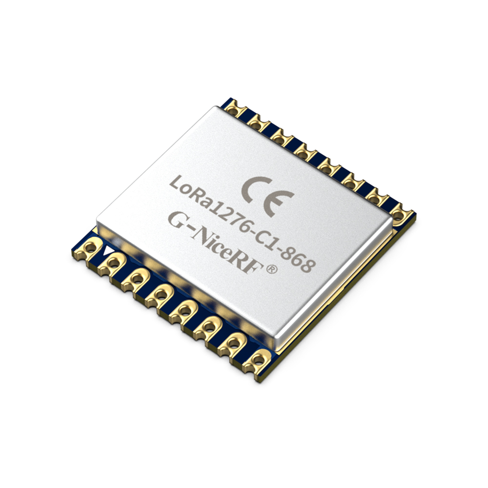 LoRa1276-C1-868: M&oacute;dulo LoRa SX1276 868 MHz 100 mW com certifica&ccedil;&atilde;o CE-RED e prote&ccedil;&atilde;o ESD