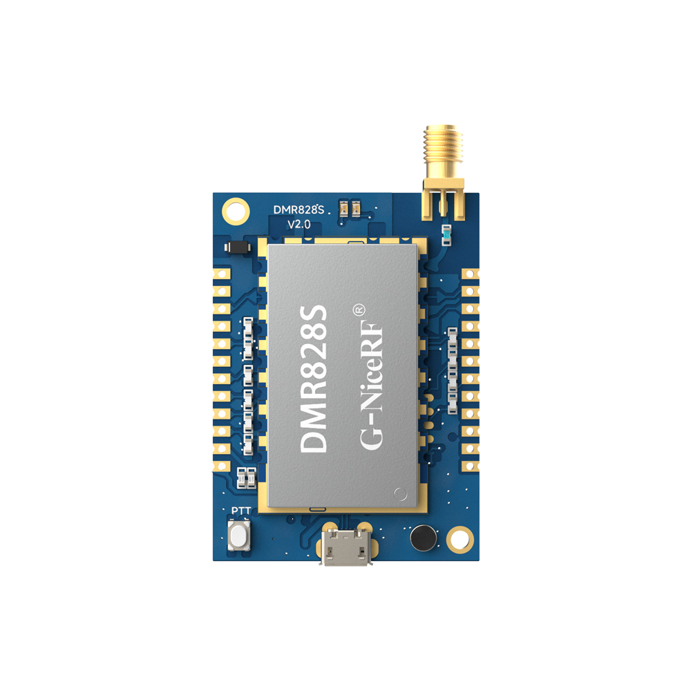 DMR828S: M&oacute;dulo Walkie Talkie DMR N&iacute;vel II de 2 W com AMBE++