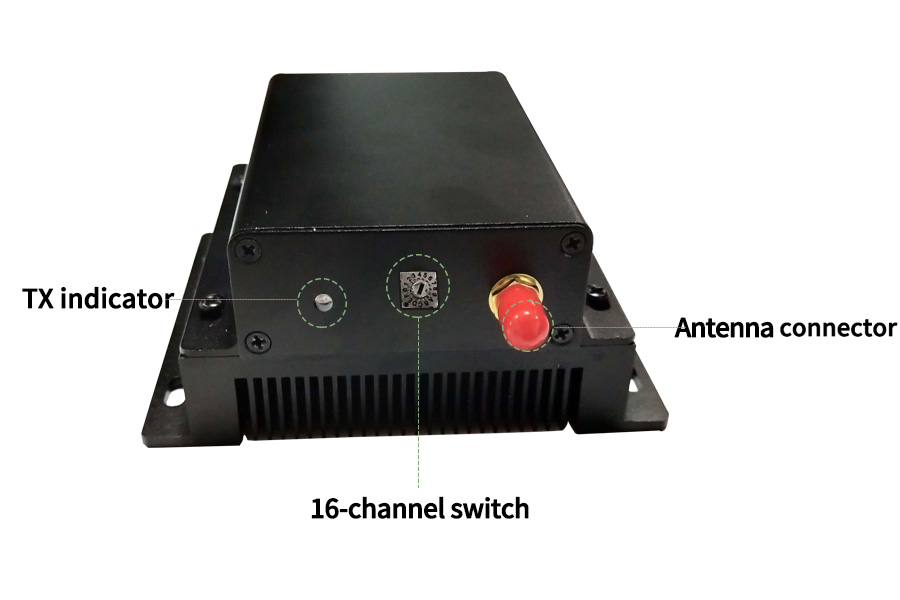 Definição de interface do módulo transceptor de áudio SA356S
