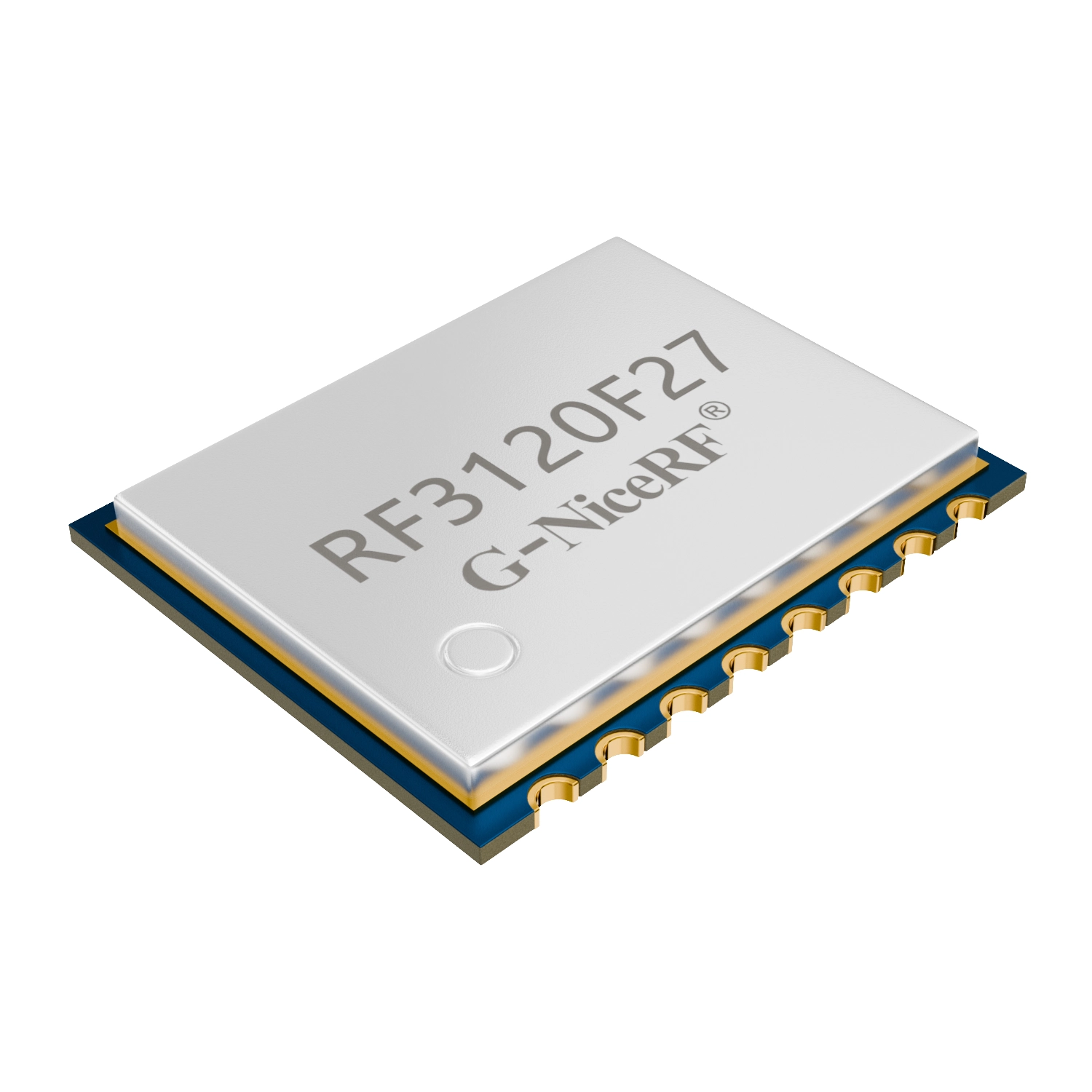 RF3120F27: M&oacute;dulo transceptor sem fio de 800 mW, oscilador de cristal TCXO de 0,5 ppm