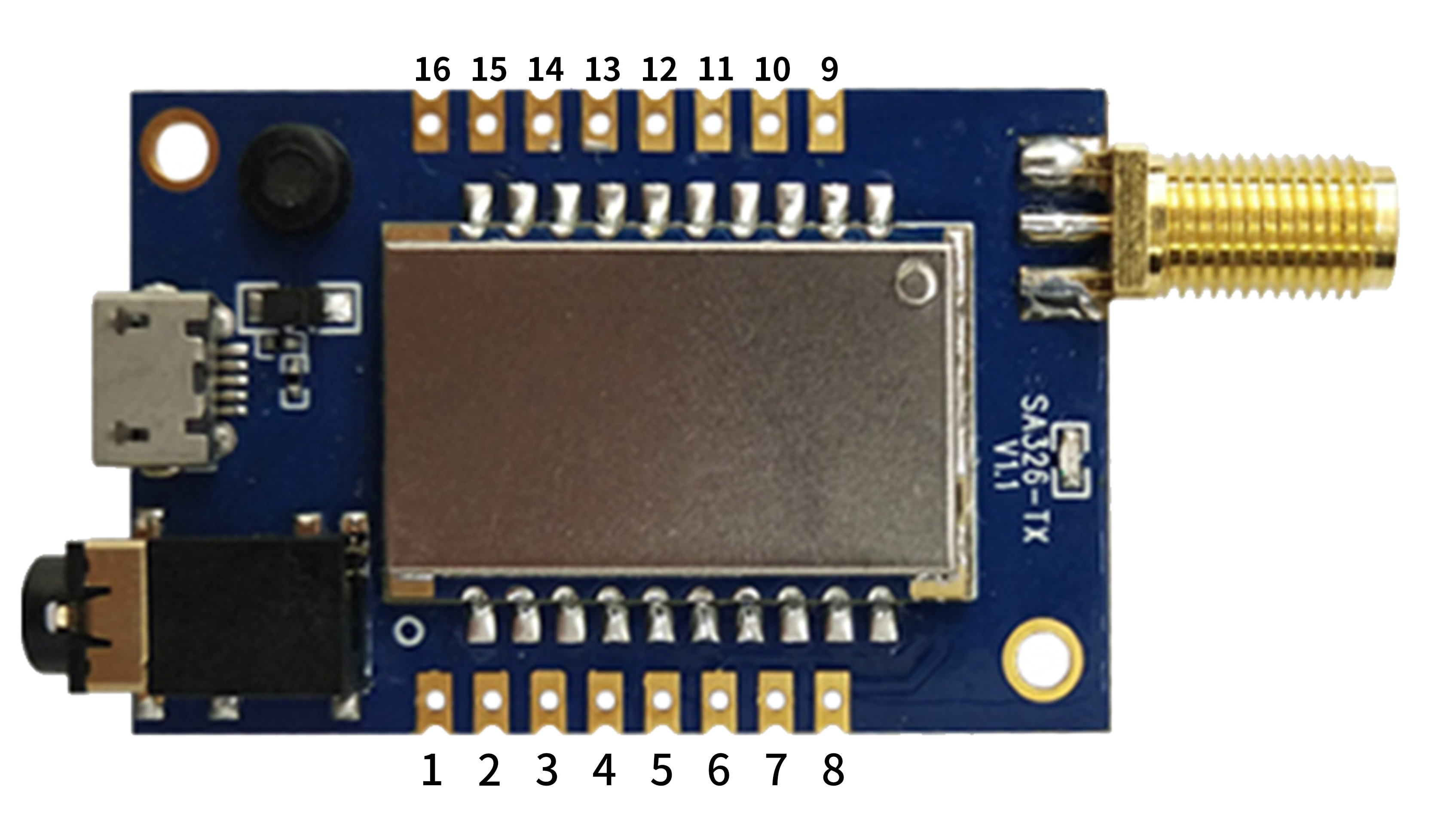 Módulo de áudio sem fio